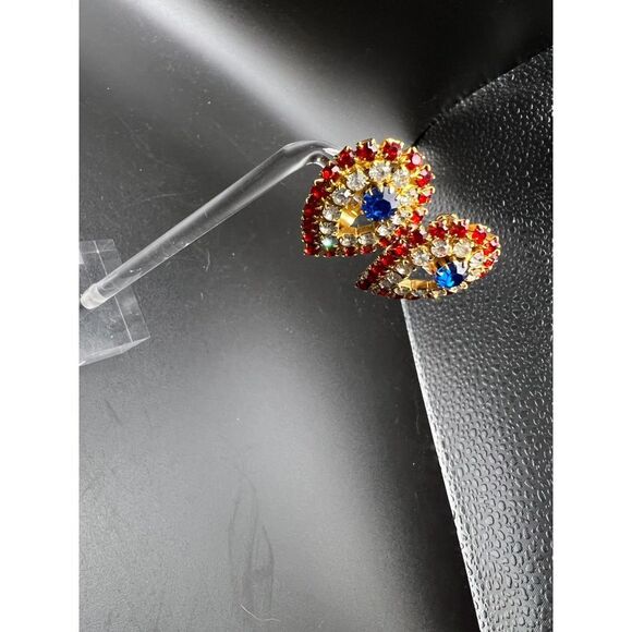 Patriotic Clip Earrings - Picture 2 of 5